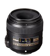 Nikon AF-S DX Micro NIKKOR 40mm f/2.8G Fixed Macro Lens
