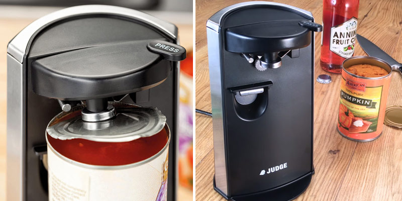 Review of Judge Electric Can Opener with Knife Sharpener and Bottle Opener