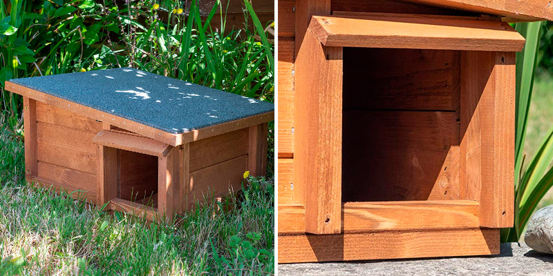 Review of The Hutch Company Full Wood Flooring Hedgehog House and Hibernation Shelter