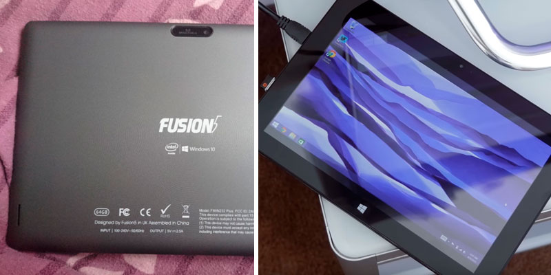 Fusion5 FWIN232+ 10" Windows 10 Tablet PC (4GB RAM, 64GB Storage) in the use