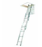 Abru 38003 Abru Arrow 3 Section Aluminium Loft Ladder