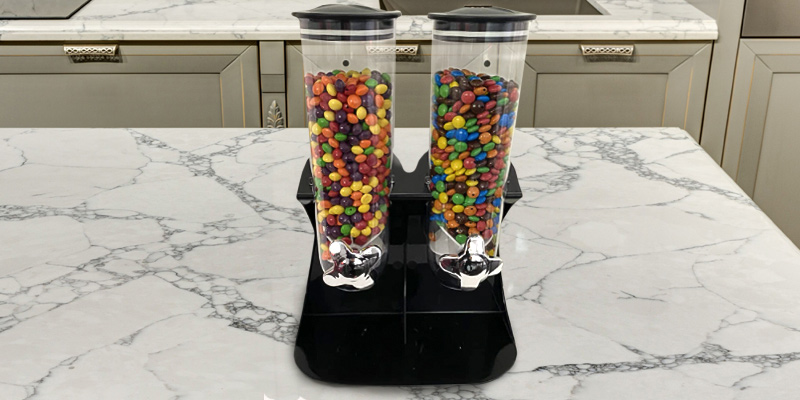 Review of SHINE Double Dry Food Cereal Dispenser