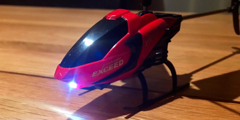 GoolRC LED Light Navigation Remote Control Helicopter in the use