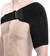 Doact Shoulder Brace Support Fits Left or Right Shoulder, Unisex (with Mesg Bag)