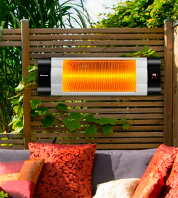 Review of Costway Wall Mounted Infrared Patio Heater