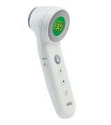 Braun BNT400WE No Touch + Touch Thermometer with Age Precision