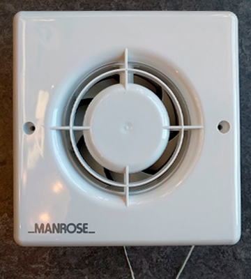 Review of Manrose XF100T 4-inch Timer Extraction Fan