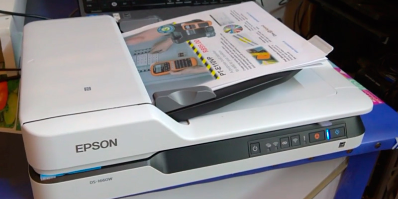 Review of Epson Workforce DS 1660 W Flatbed + Sheetfeed Scanner