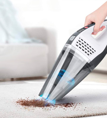 Review of NOVETE Handheld Cordless Vacuums Pet hair