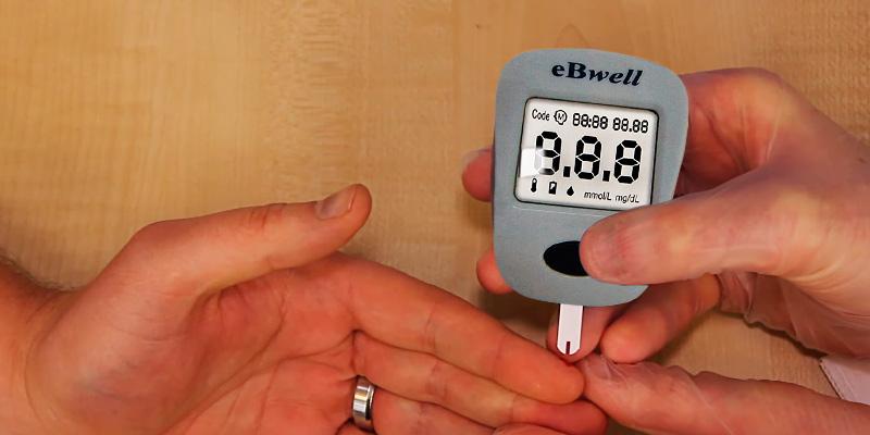 Review of eBwell eB-w01 Blood Glucose Monitor Ideal Glucometer