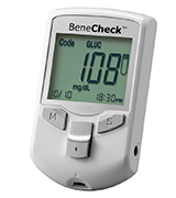 BeneCheck BENEMS-C10 Plus 3in1 Cholesterol Monitor (with Case, Lancets/Pen, and 10 Cholesterol Strips)