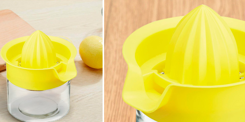 Review of KitchenCraft Jumbo Glass Container Lemon Squeezer / Citrus Juicer