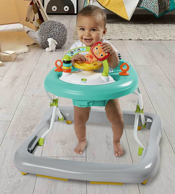 Review of Bright Starts Lion and Monkey Walker