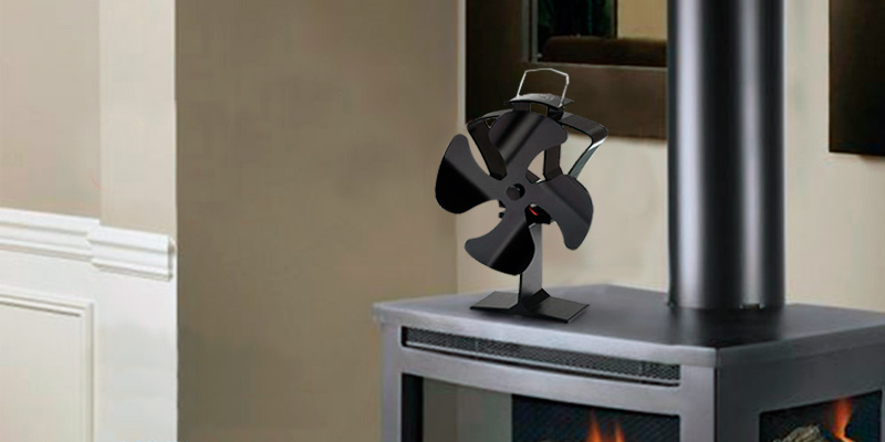 Review of Tomersun Stove Fan 4 Blades Stove Fan Heat Powered Wood