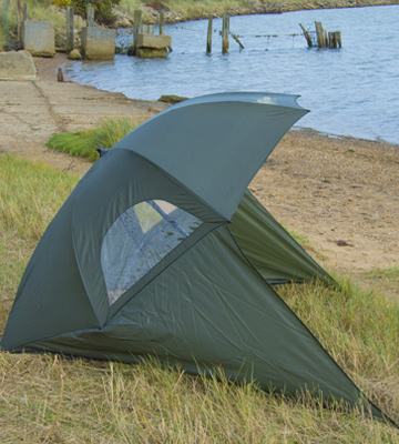 Review of Michigan Fishing Umbrella Shelter with Top Tilt Tent/Brolly/Bivvy