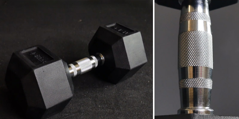 Review of DTX Fitness 2x 3kg Hex Weights Rubber Dumbbell