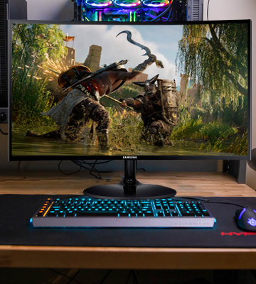 Review of Samsung (C24F390FHR) 24-Inch Full HD Curved Gaming Monitor