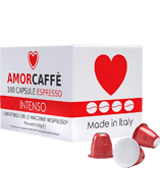 Amorcaffe Intenso Nespresso Compatible Capsules