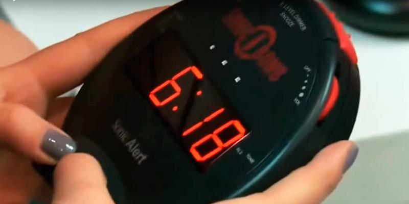 Sonic Alert SBB500SS Alarm Clock with Bed Shaker in the use - Bestadvisor