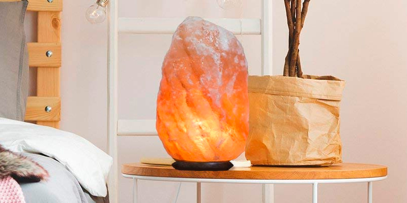 Review of Magic Salt Himalayan crystal pink rock salt lamp weight 3-5 kg height 17-21 cm