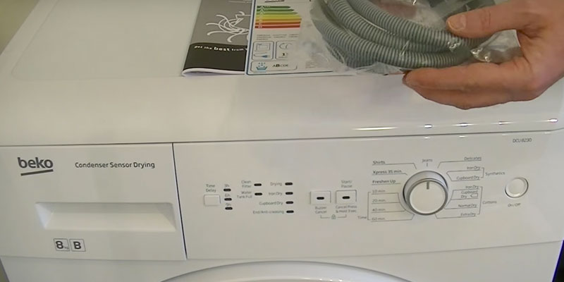 Review of Beko DCU8230W Freestanding Condenser Tumble Dryer
