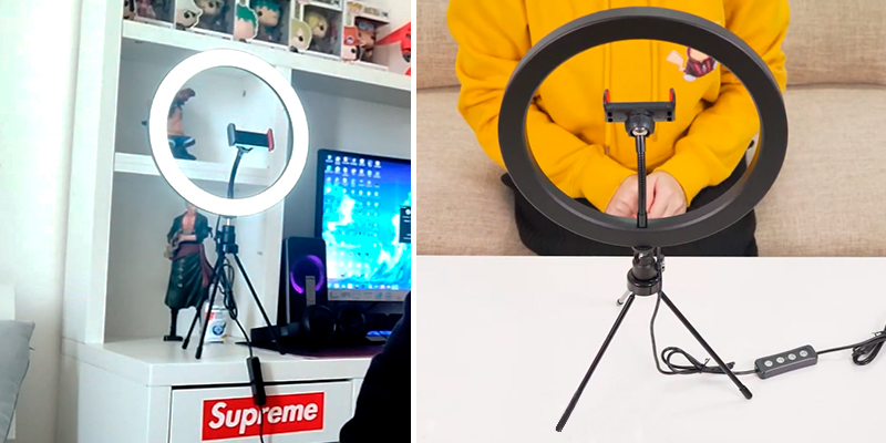 Review of ELEGIANT 10.2-inches LED Ring Light Kit with Tripod