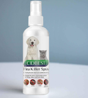 Review of CIDBEST Flea Spray Cat Flea Treatment