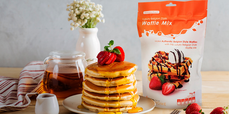 Review of JM Posner Simply Entertaining Luxury Belgian Style Waffle Mix