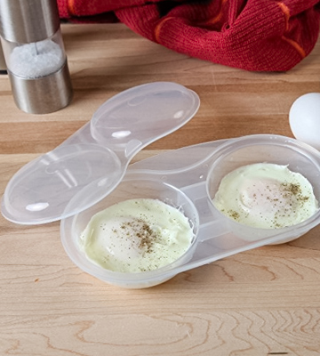 Review of Easycook NS606 2 Cup Microwave Egg Poacher