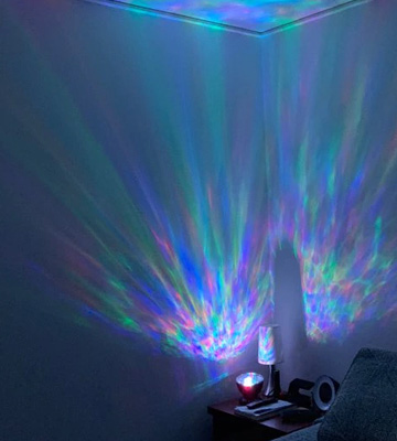 Review of UOUNE (PAIPU-XKD-1) Ocean Wave Star Sky Night Light with Music Speaker