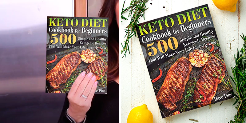 Review of Dave Pine Keto Diet Cookbook for Beginners: 500 Simple and Healthy Ketogenic Recipes
