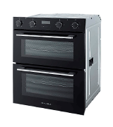 Russell Hobbs RH72DEO1001B Built Under Electric Fan Double Oven