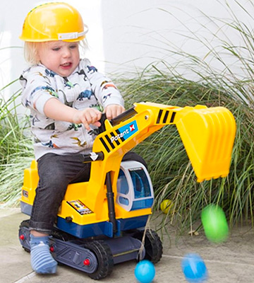 Review of deAO BSD-2Y Ride On Excavator Digger 2 in1 for Toddlers