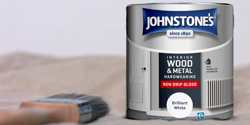 Review of Johnstone's 3201744-HH Non-Drip Gloss Paint