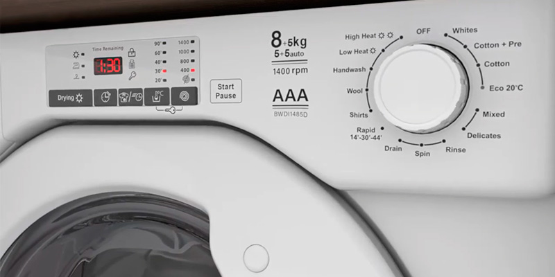 Baumatic BWDI1485D-80 Integrated Washer Dryer in the use