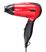 Red Hot 37070 Professional Style Compact 1200W Travel Hair Dryer