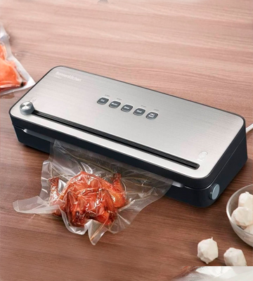 Review of Bonsenkitchen VS3802 Vacuum Sealer with Built-in Cutter