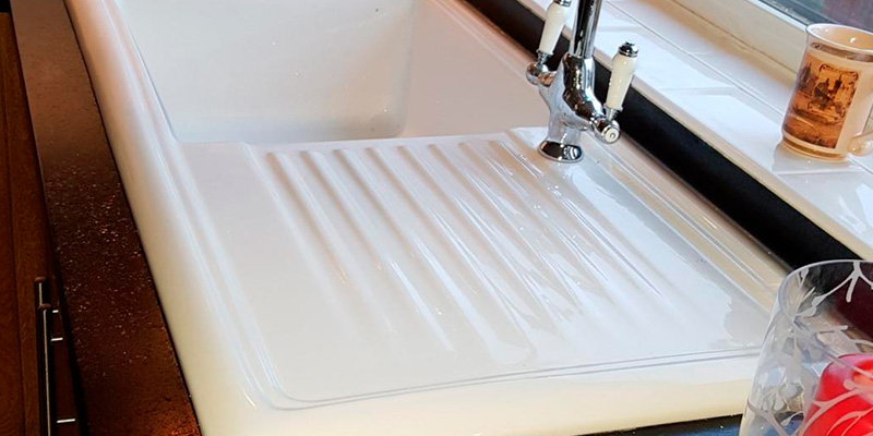 Detailed review of Reginox RL304CW 1.0 Bowl White Ceramic Reversible Kitchen Sink