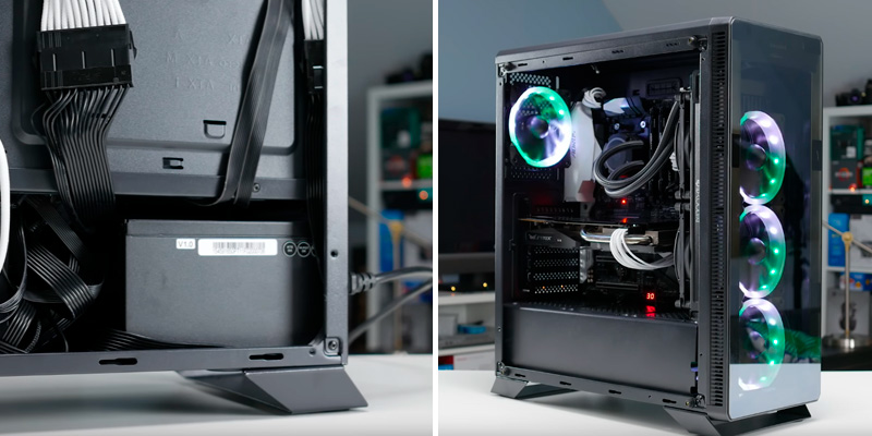 Review of Sahara P35 Tempered Glass Mid Tower PC Gaming Case