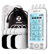 AUVON 4 Outputs TENS Machine for Pain Relief
