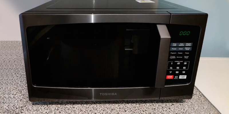 Review of Toshiba ML-EM23P(BS) Microwave Oven with Digital Display