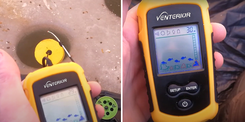 Review of Venterior Portable Fish Finder Handheld Fishfinder