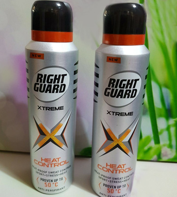 Review of Right Guard Xtreme Heat Control Anti-Perspirant