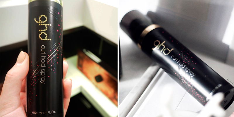 Review of ghd Curl Hold Spray Ideal for creating long-lasting curls,waves and movement