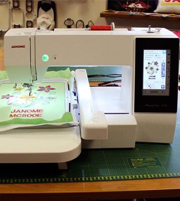 Review of Janome Memory Craft 500E Embroidery Machine