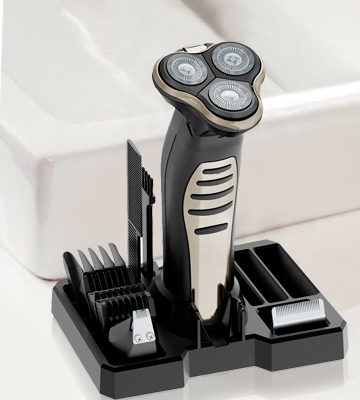 Review of Wahl Lithium Triple Play Trimmer float rotary shaver head