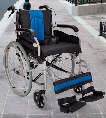 Elite Care ECSP01-18 Lightweight Folding Wheelchair - Bestadvisor