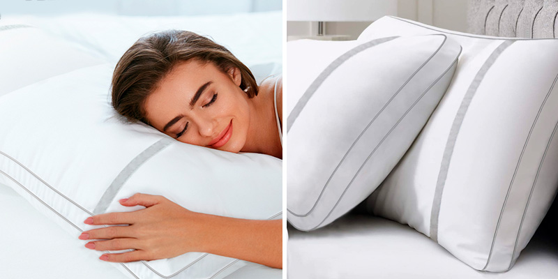 Review of BedStory Pillow for Neck Pain Suffers Standard Size Washable