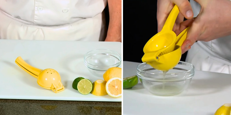 Review of KitchenCraft Healthy Eating Handheld Lemon Squeezer / Citrus Juicer