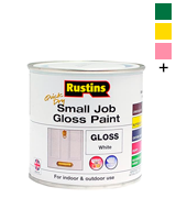 Rustins GPWHW250 Small Job Gloss Paint